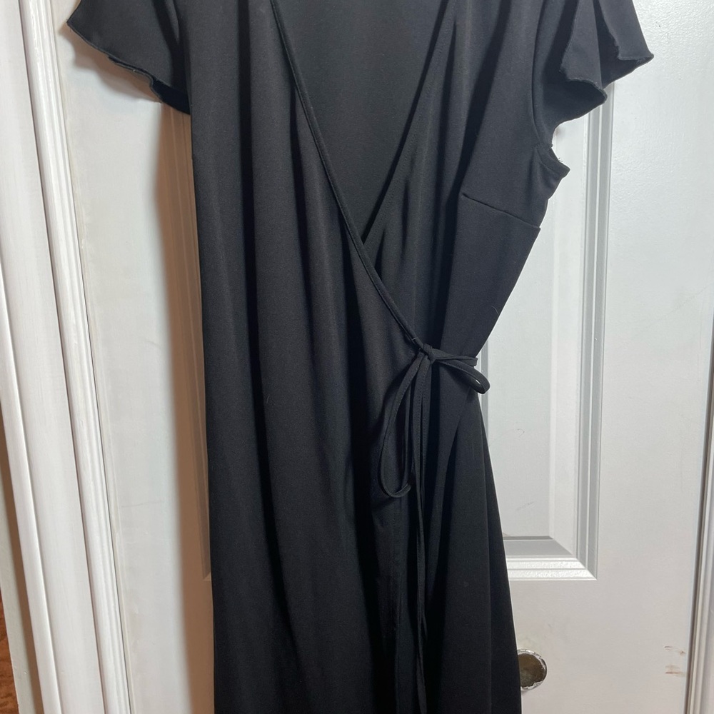 Parallel Studio Black Garment | Wrap Tie | Size Small